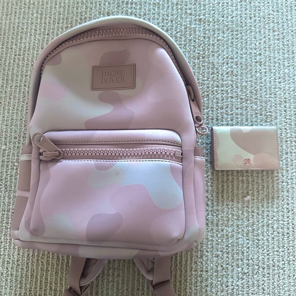 Dagne Dover set: Dusk Small Dakota + leather card case EUC - Picture 3 of 7